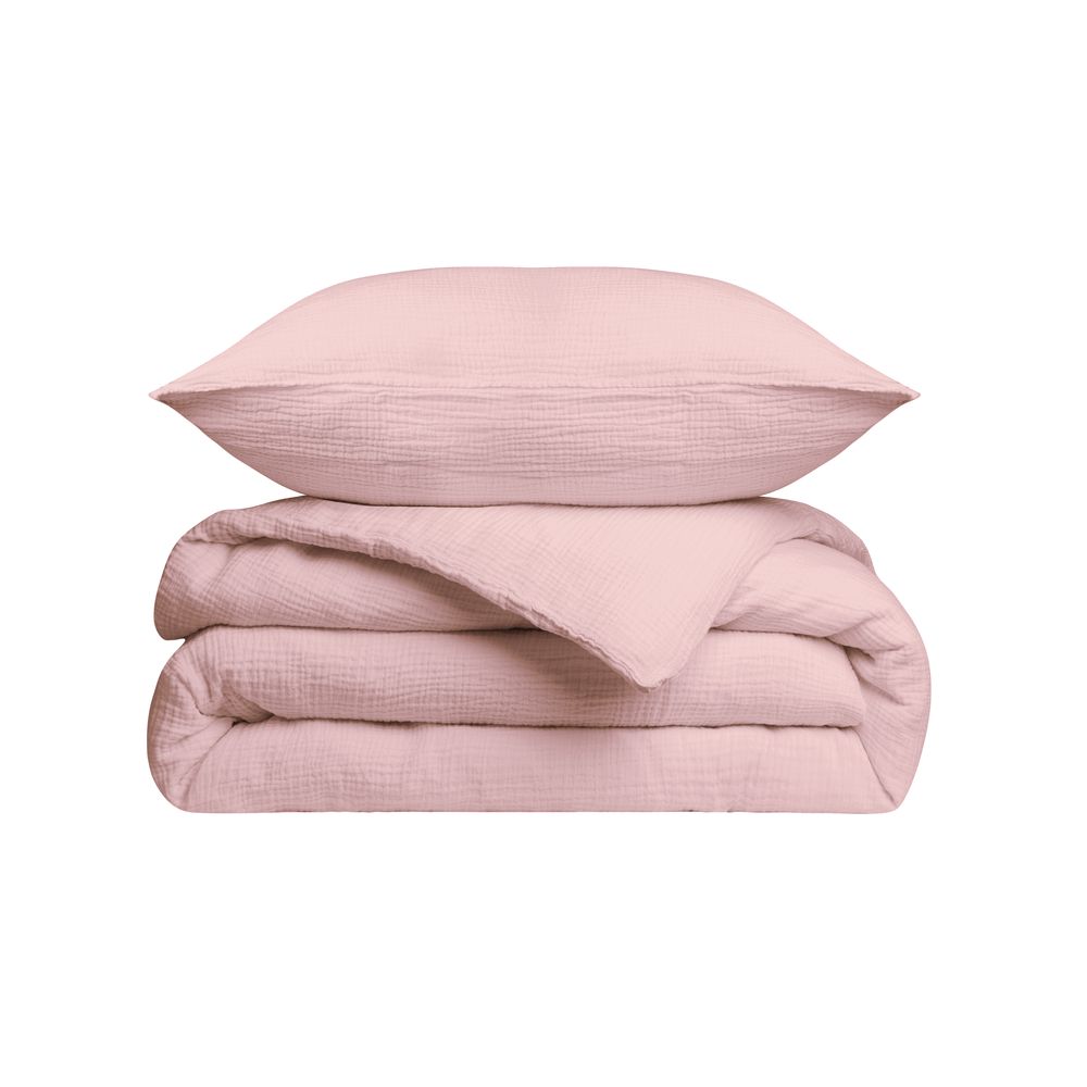 Bed linens - Simplement gaufré : Children's bed linen collection - BLANC CERISE