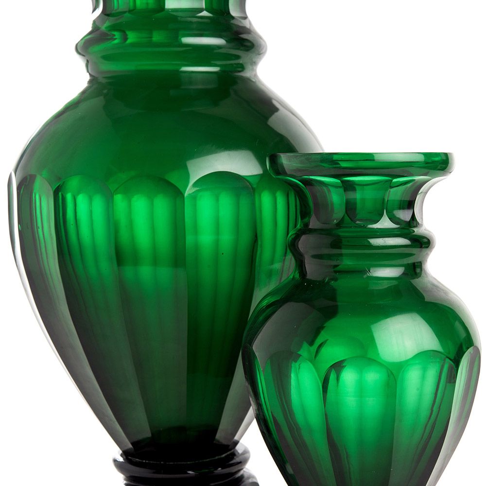 Verre d'art - Collection Vases et Coupes Emeraude - ASIATIDES