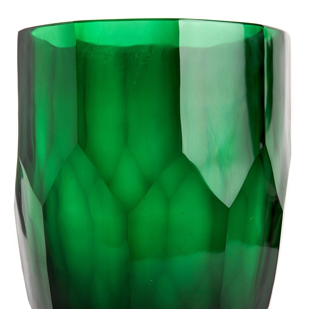 Verre d'art - Collection Vases et Coupes Emeraude - ASIATIDES