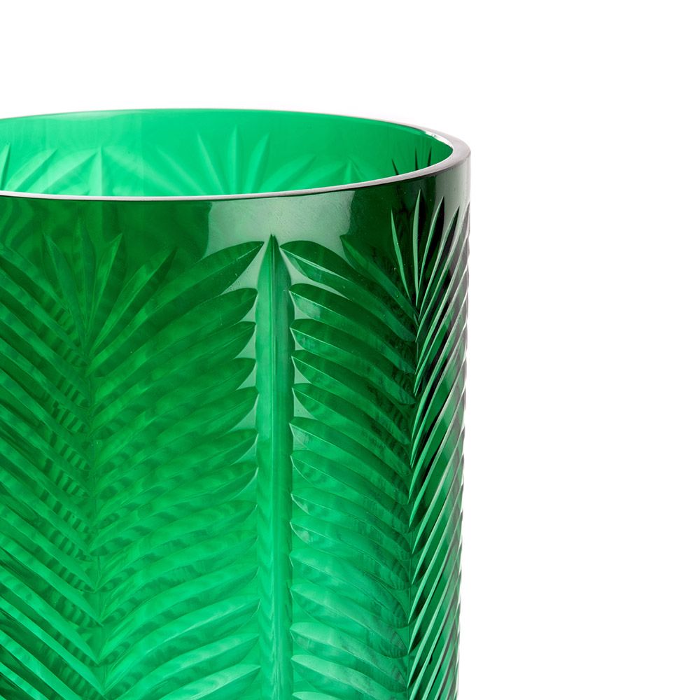 Verre d'art - Collection Vases et Coupes Emeraude - ASIATIDES