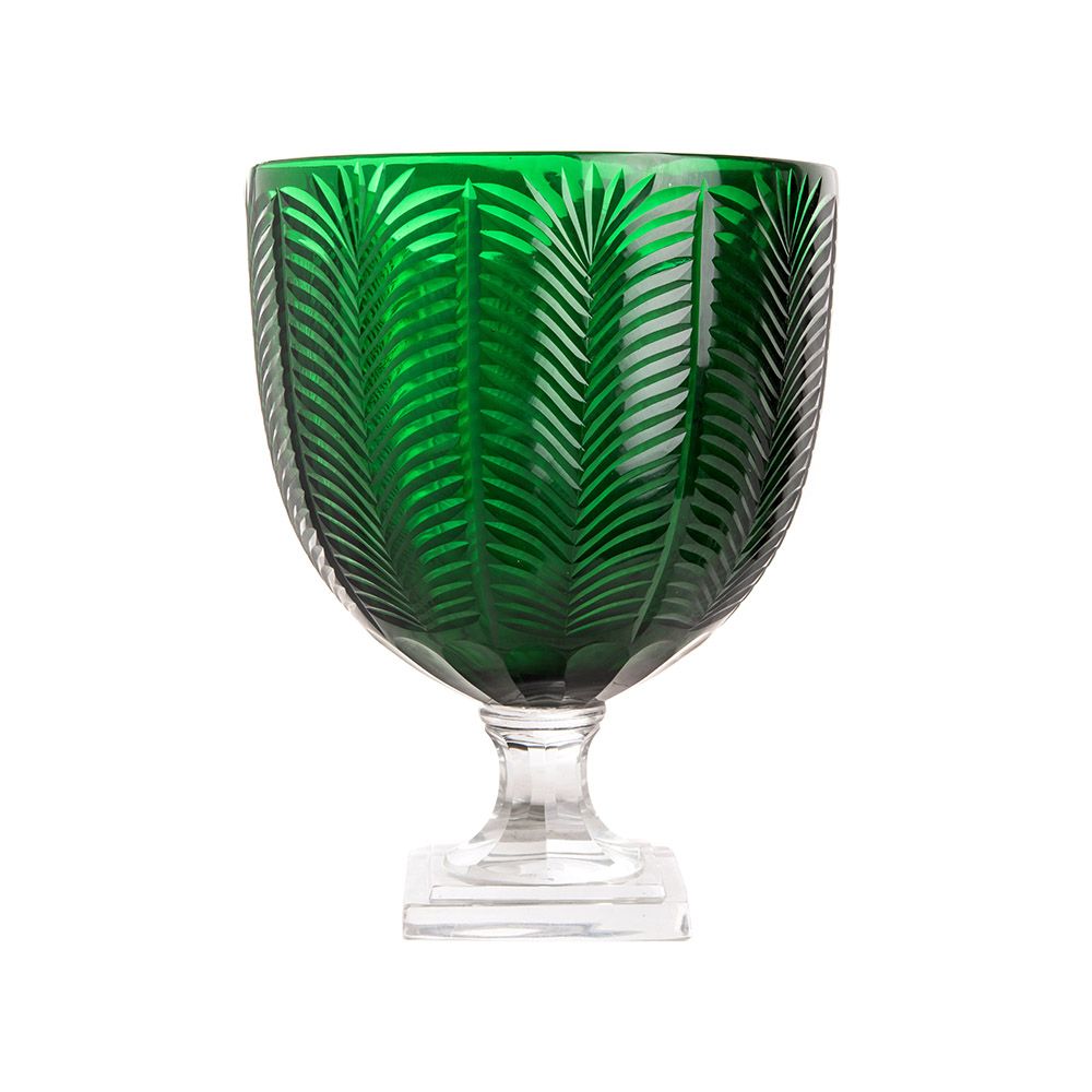 Verre d'art - Collection Vases et Coupes Emeraude - ASIATIDES