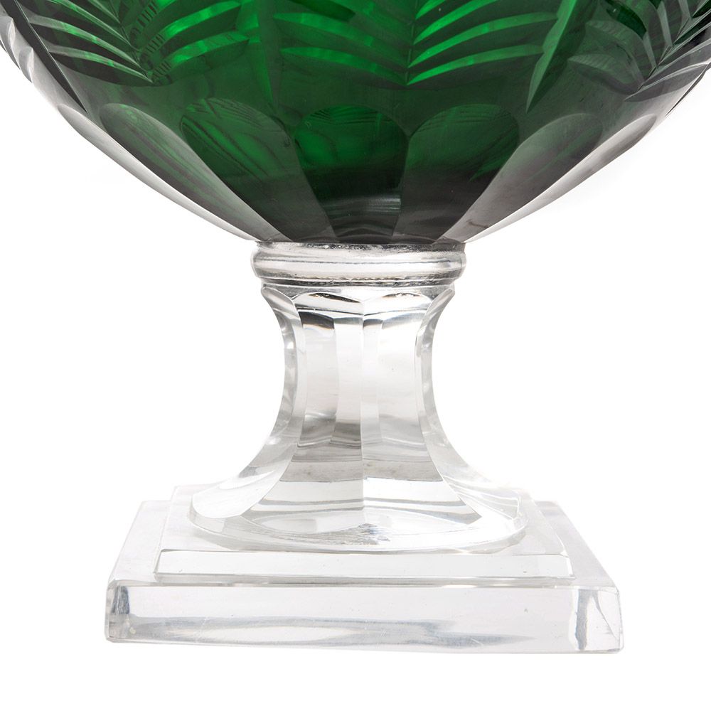 Verre d'art - Collection Vases et Coupes Emeraude - ASIATIDES