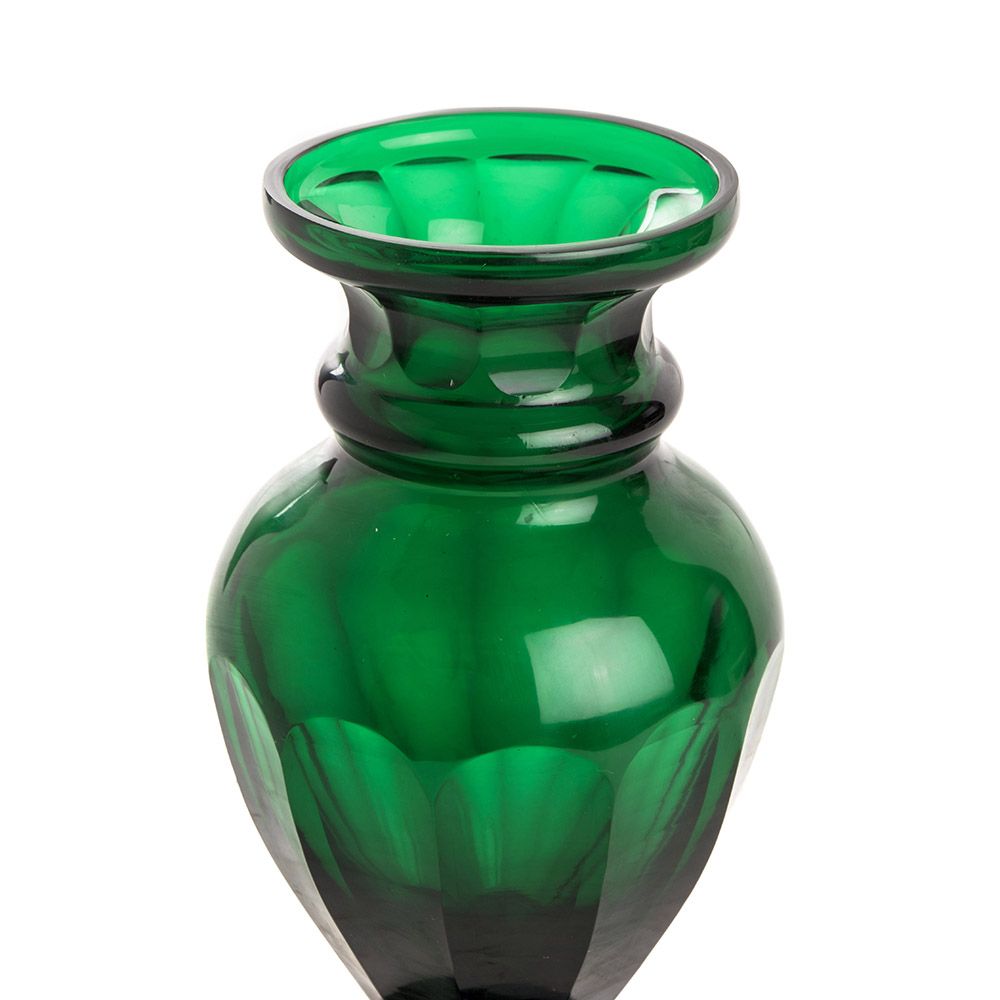 Verre d'art - Collection Vases et Coupes Emeraude - ASIATIDES