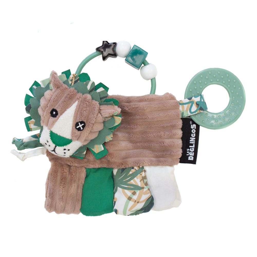 Childcare  accessories - Activity Rattle Pomelos the Ostrich - DEGLINGOS