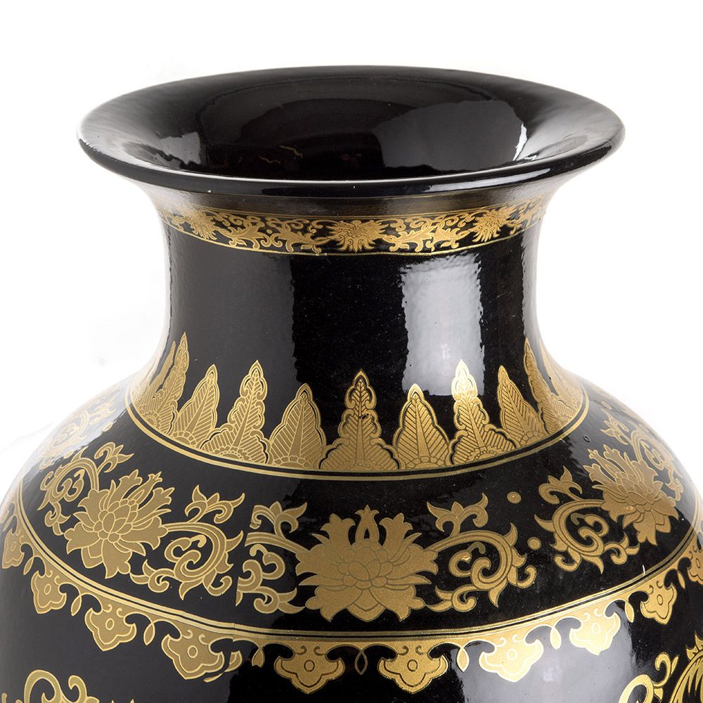 Vases - Vase droit fleurs. - ASIATIDES