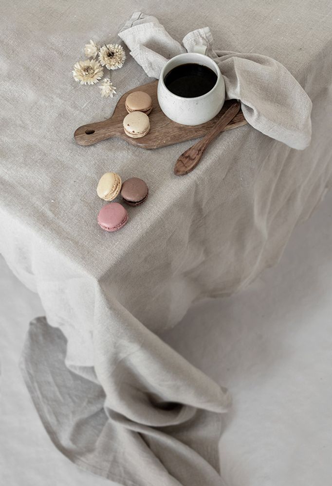 Table linen - LINEN TABLE CLOTH CARLA 150 X 260 CM - XERALIVING