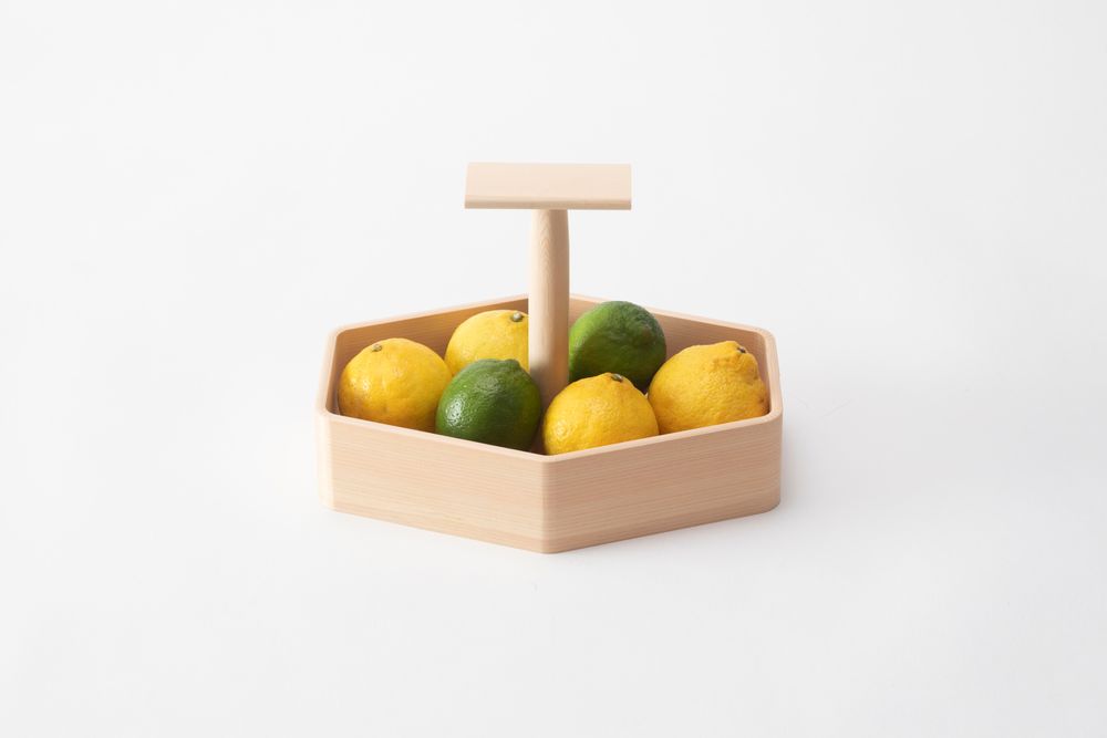 Assiettes au quotidien - Hinoki fruits holder - NUSA