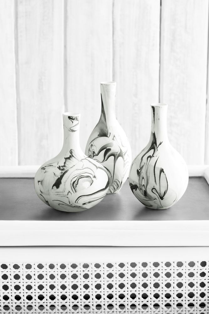 Vases - CSM Fine Bone China Vases (Black & White) - DESIGN PHILIPPINES OBJECTS