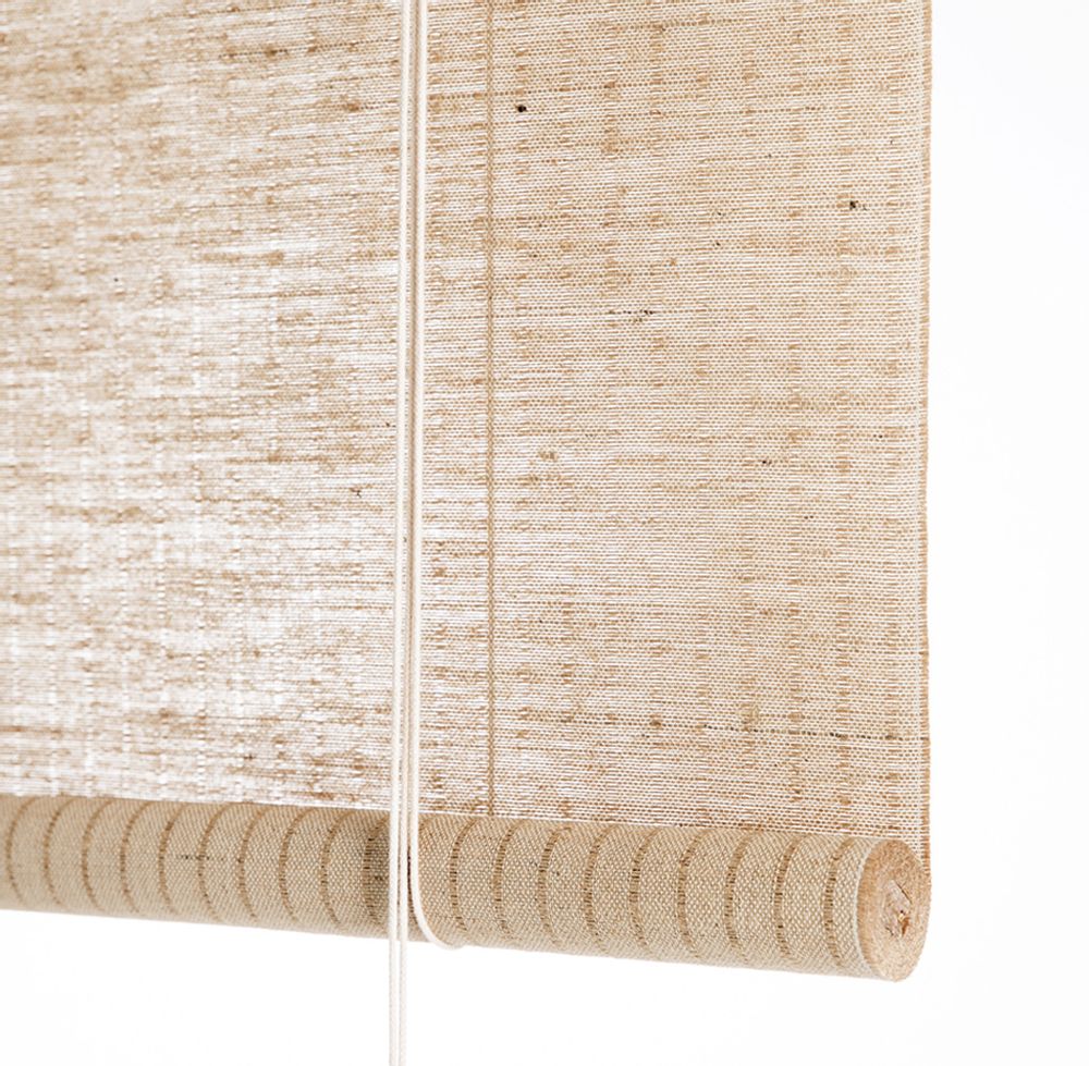 Curtains and window coverings - Brown plant roller blind - COLOR & CO