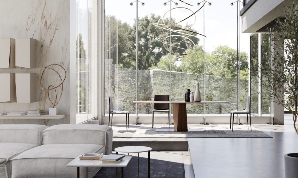 Dining Tables - CLARK table - EMMEBI HOME ITALIAN STYLE
