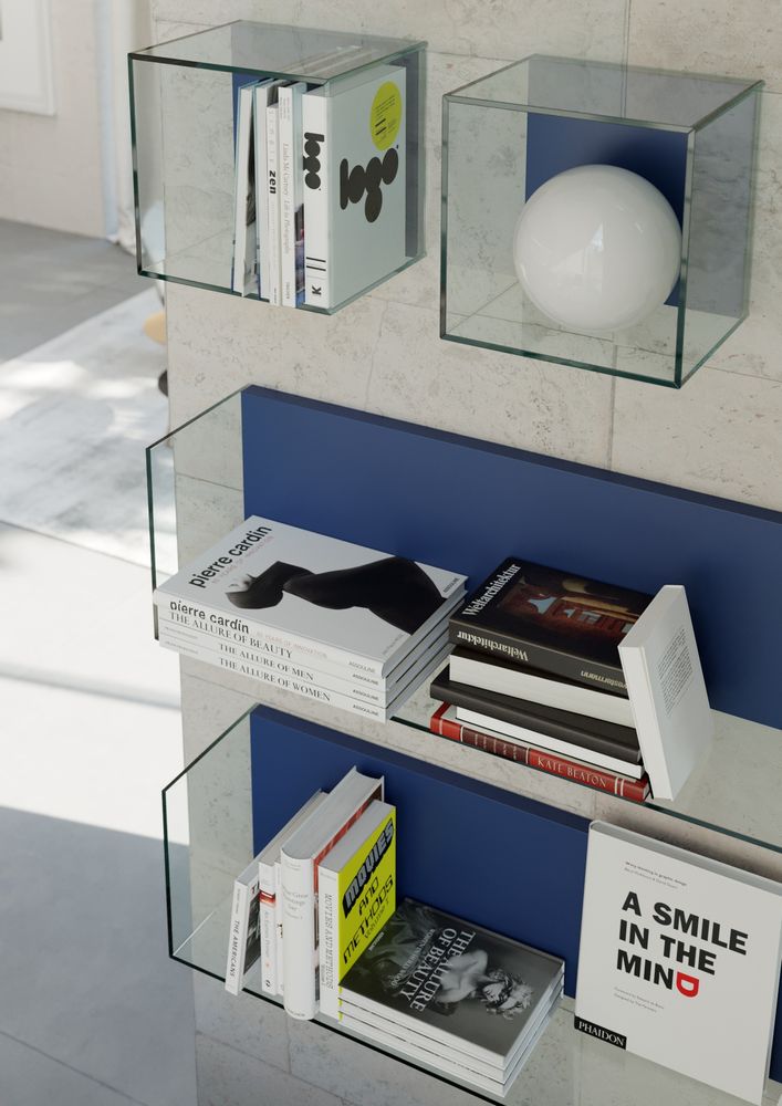 Shelves - GLASSBOX  - EMMEBI HOME ITALIAN STYLE