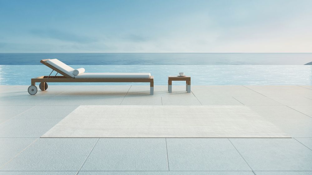 Bespoke carpets - West Coast Pure White Outdoor Rug - ARTYCRAFT
