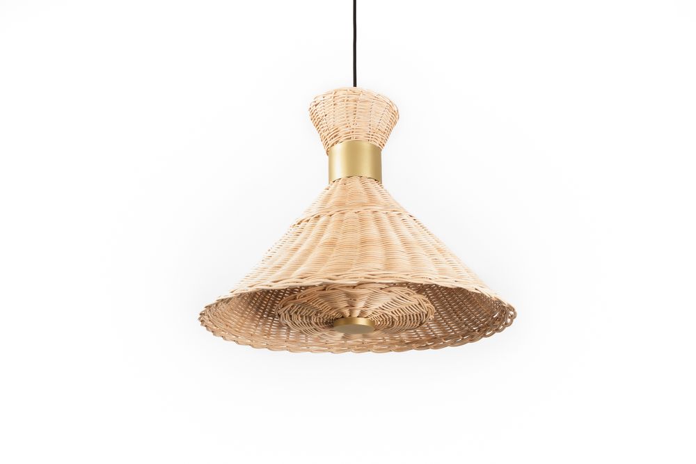 Autres objets connectés  - Lampe en osier - THEA DESIGN