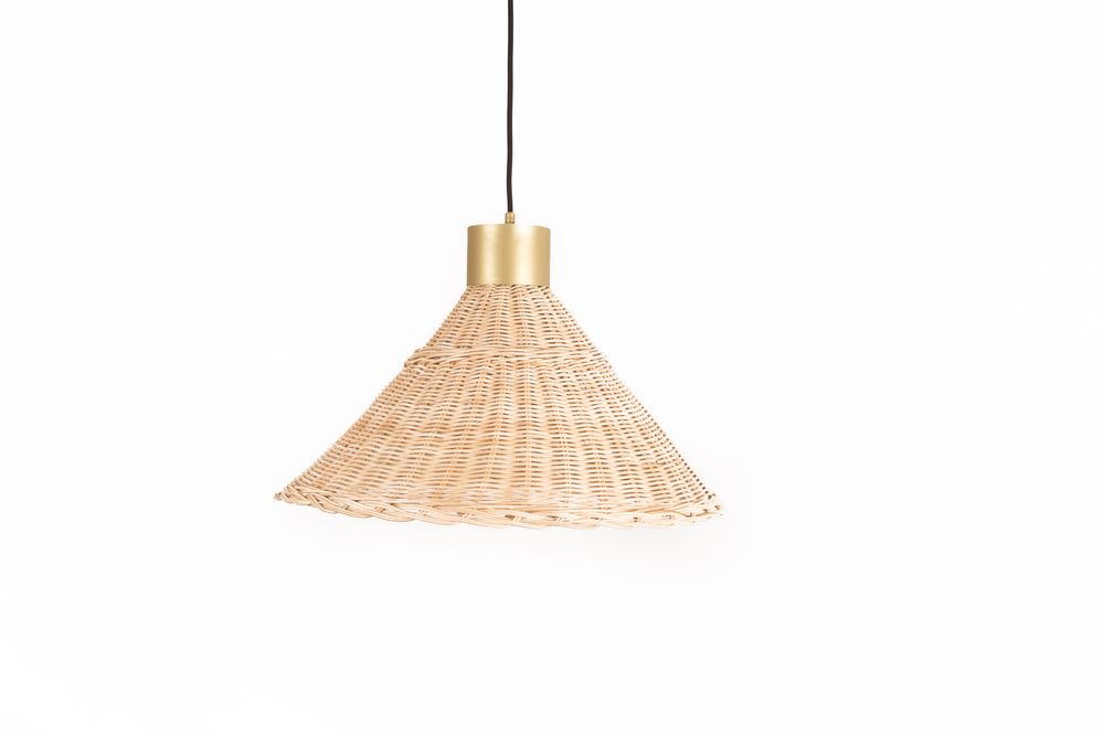 Autres objets connectés  - Lampe en osier - THEA DESIGN