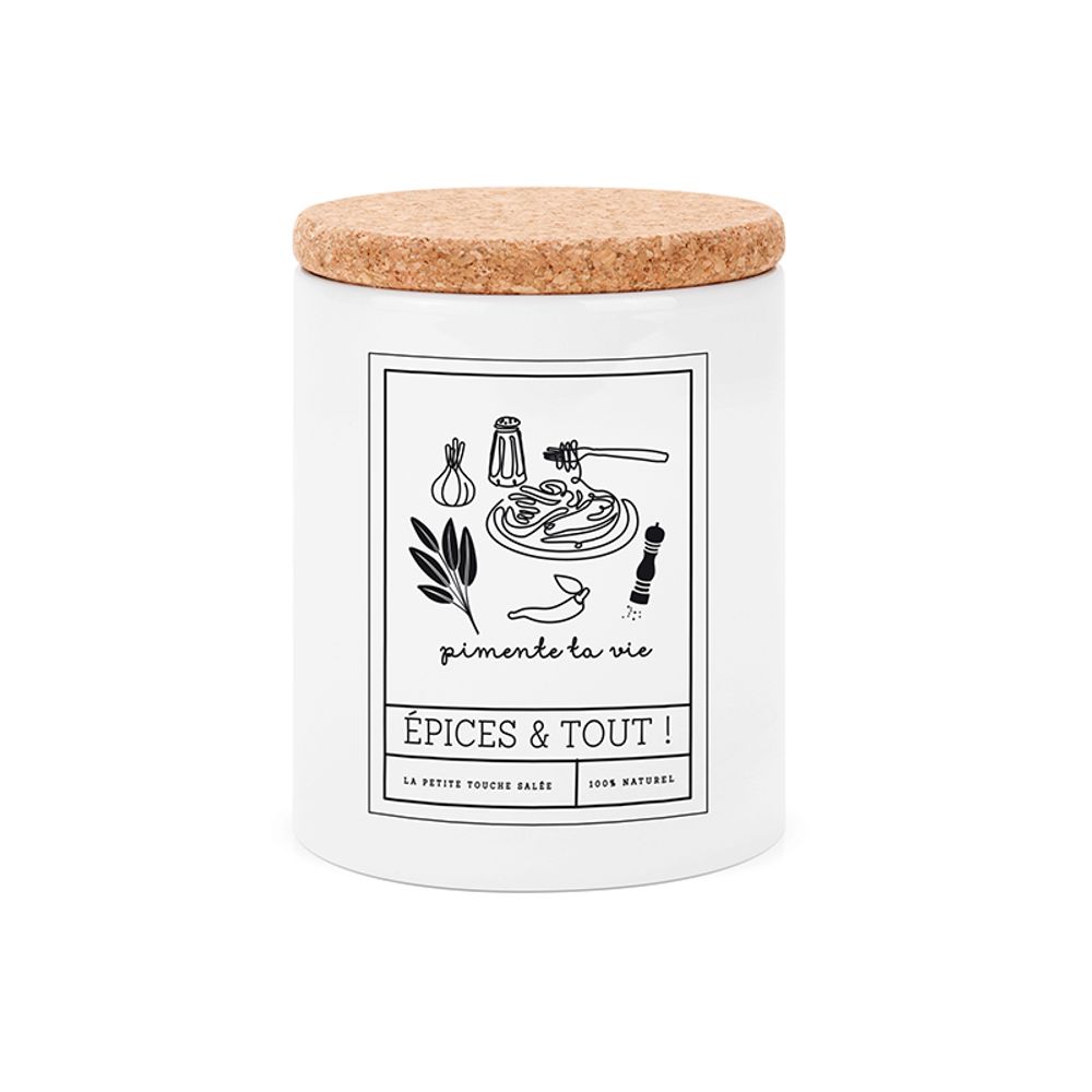 Food storage - Spice jars - LABEL'TOUR