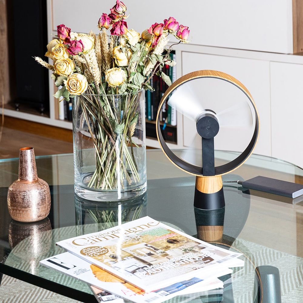 Design objects - USB fan with flexible blades AIRAIN - AIR&ME
