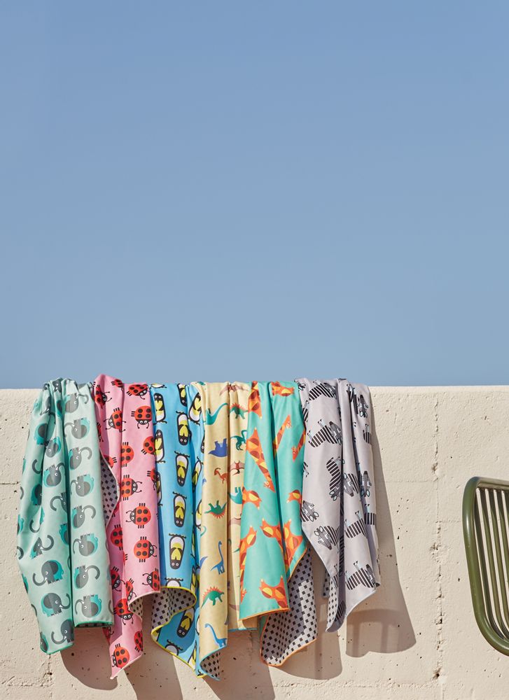 Bain pour enfant - Serviette Girafes - BIBU