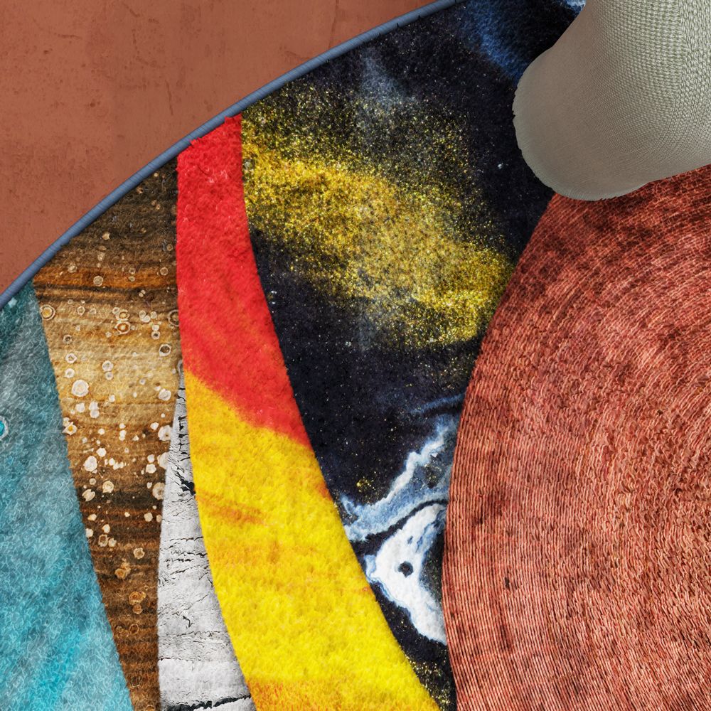 Tapis design - Tapis design multicolore collection Strati Della Memoria - LA MAISON MURAEM
