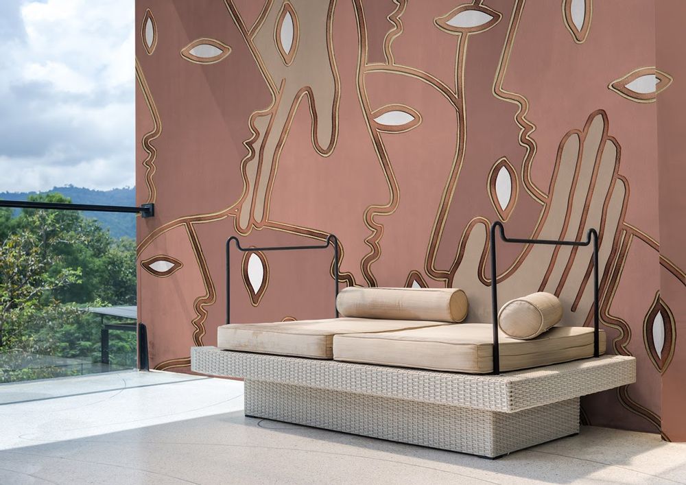 Wallpaper - Viso Collection Luxury Designer Wallpaper - LA MAISON MURAEM