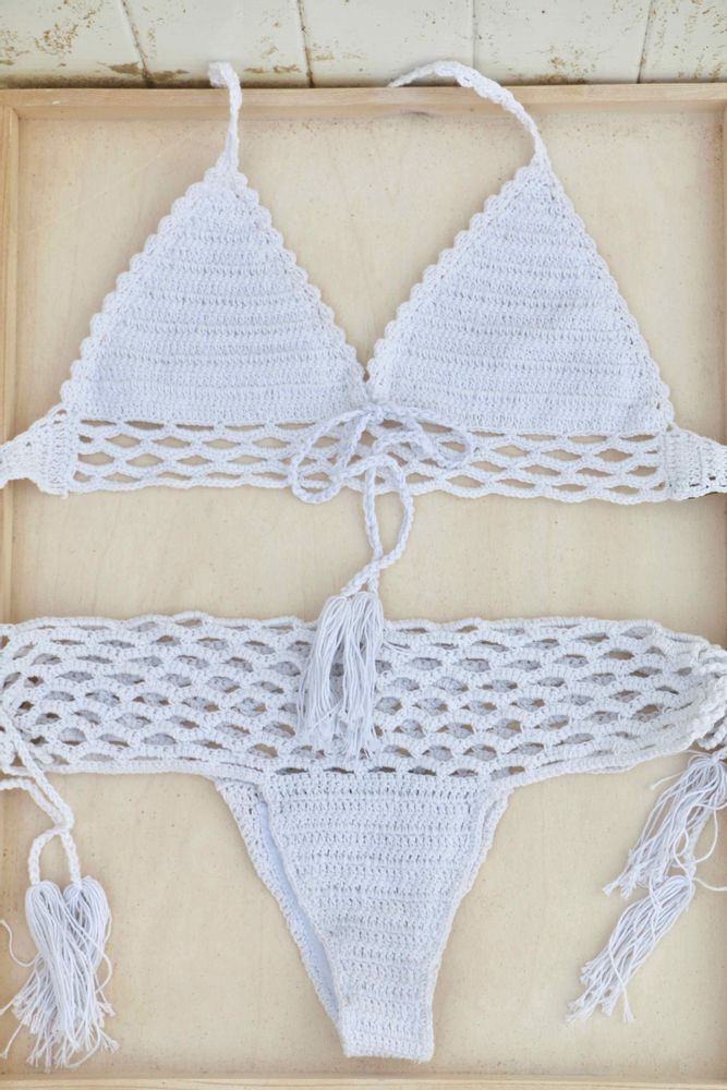 Prêt-à-porter - Bikini en crochet xx - MON ANGE LOUISE