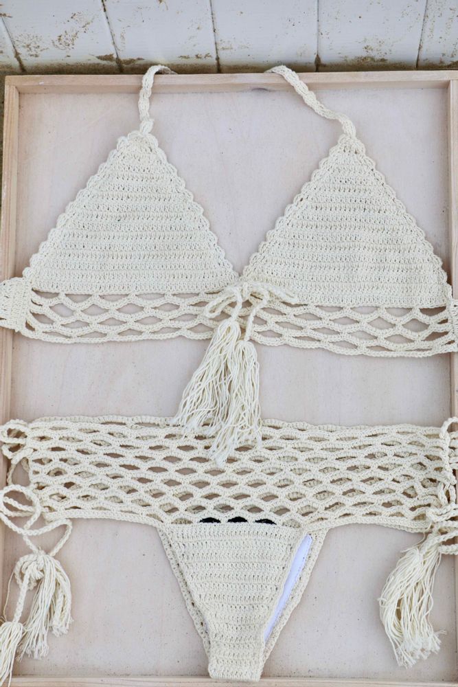 Prêt-à-porter - Bikini en crochet xx - MON ANGE LOUISE