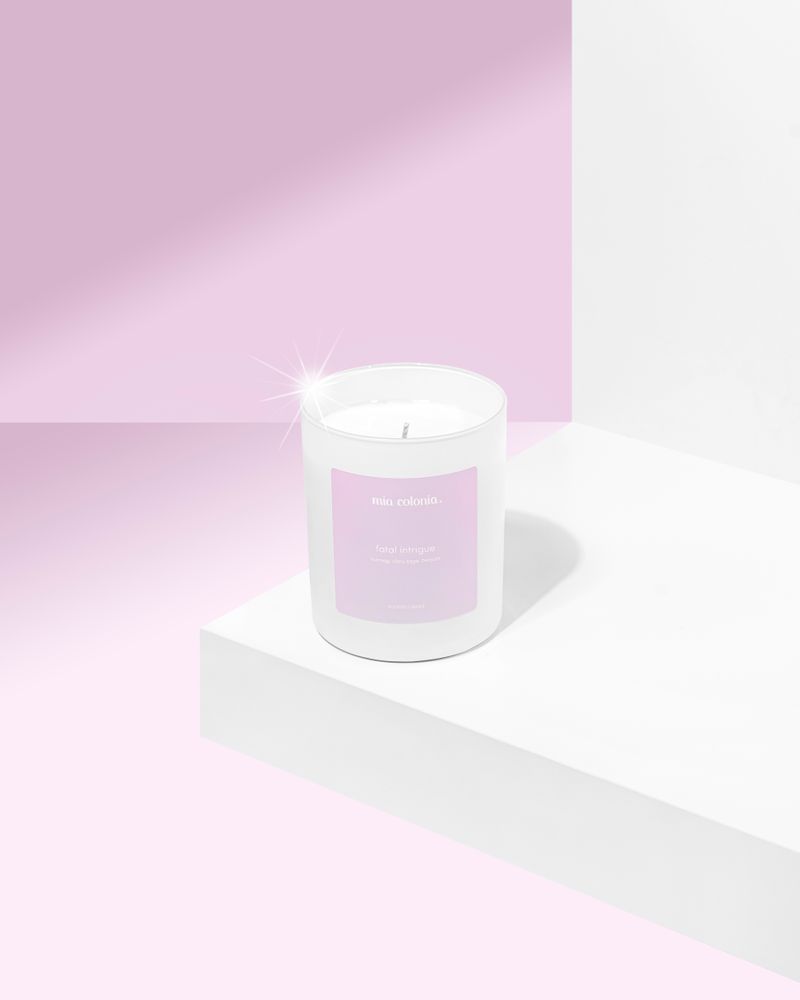 Candles - candle fatal intrigue 100% vegetable wax - MIA COLONIA