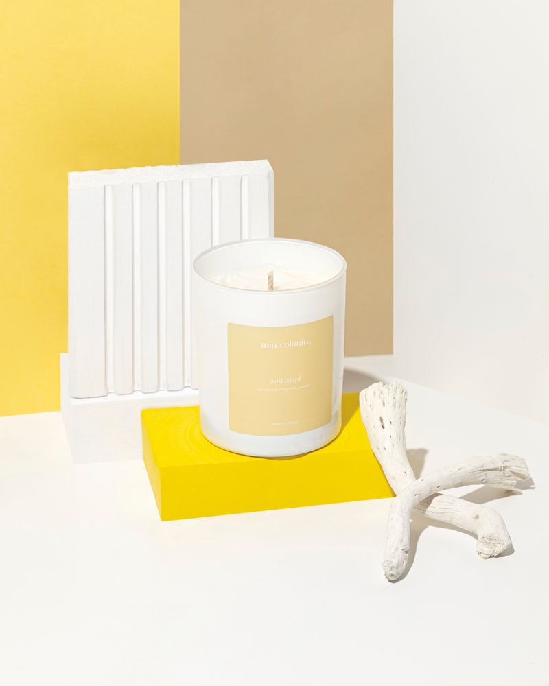 Candles - candle sunkissed 100 vegetable wax - MIA COLONIA
