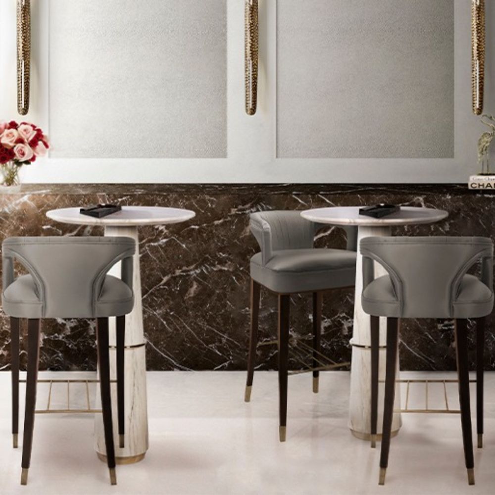 Walk-in closets - KAROO BAR CHAIR - BRABBU