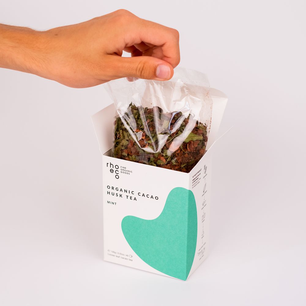 Coffee and tea - Organic Cacao Husk Teas - RHOECO - FINE ORGANIC GOODS