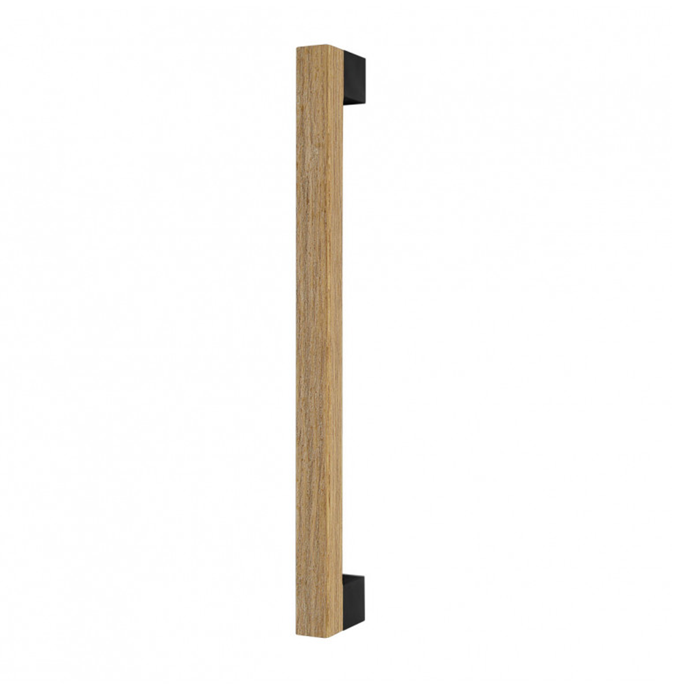 Unique pieces - MIMOLIMIT DRAW BAR 340mm WITH DECORATIVE INSERT OAK WOOD - LES FORGES DE SAINT-AMAND