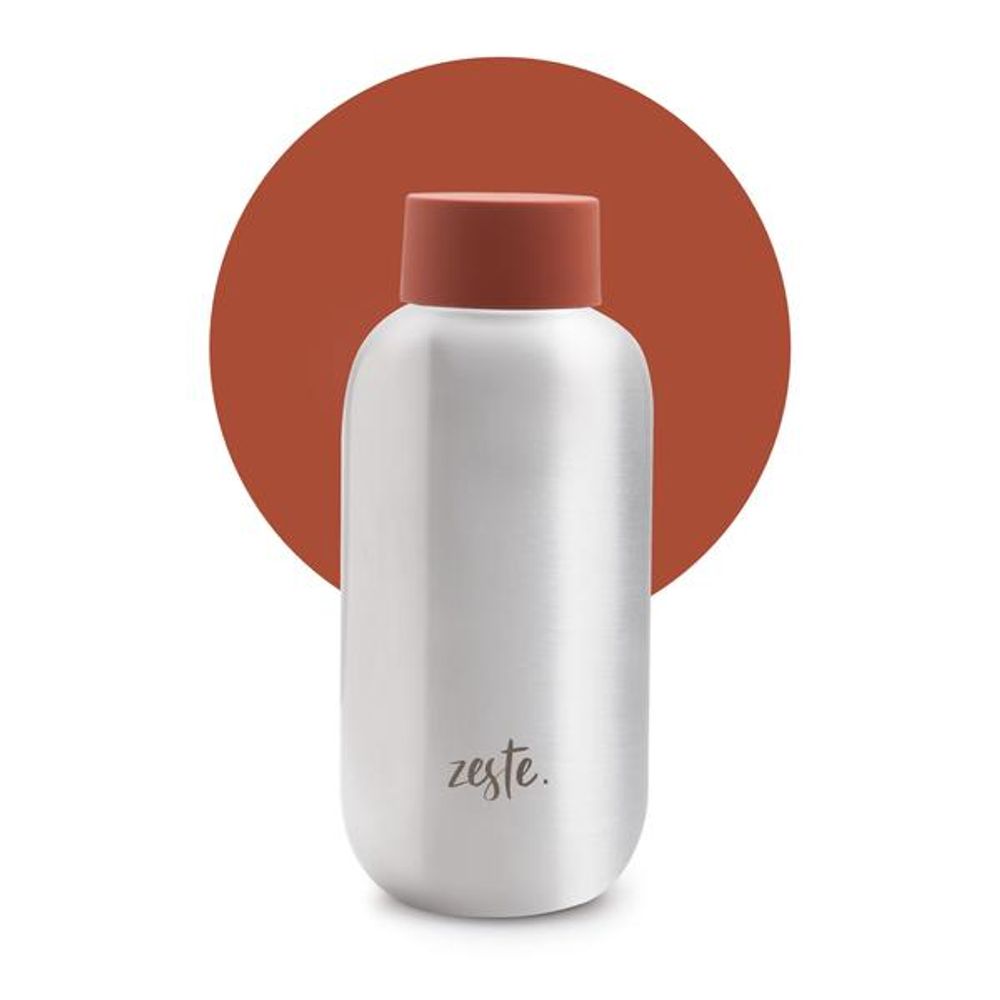 Tea and coffee accessories - THE only stainless steel Bottle made in France - saffron finish 50cl  - ZESTE