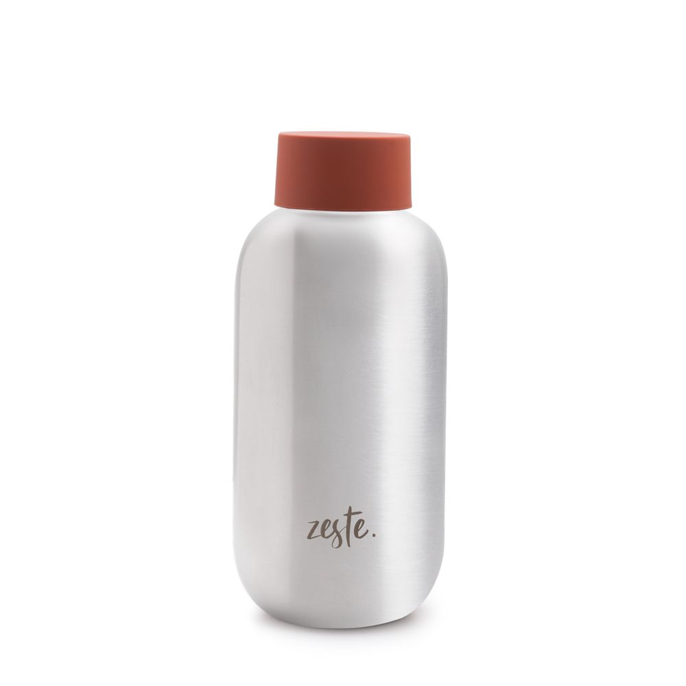 Tea and coffee accessories - THE only stainless steel Bottle made in France - saffron finish 50cl  - ZESTE