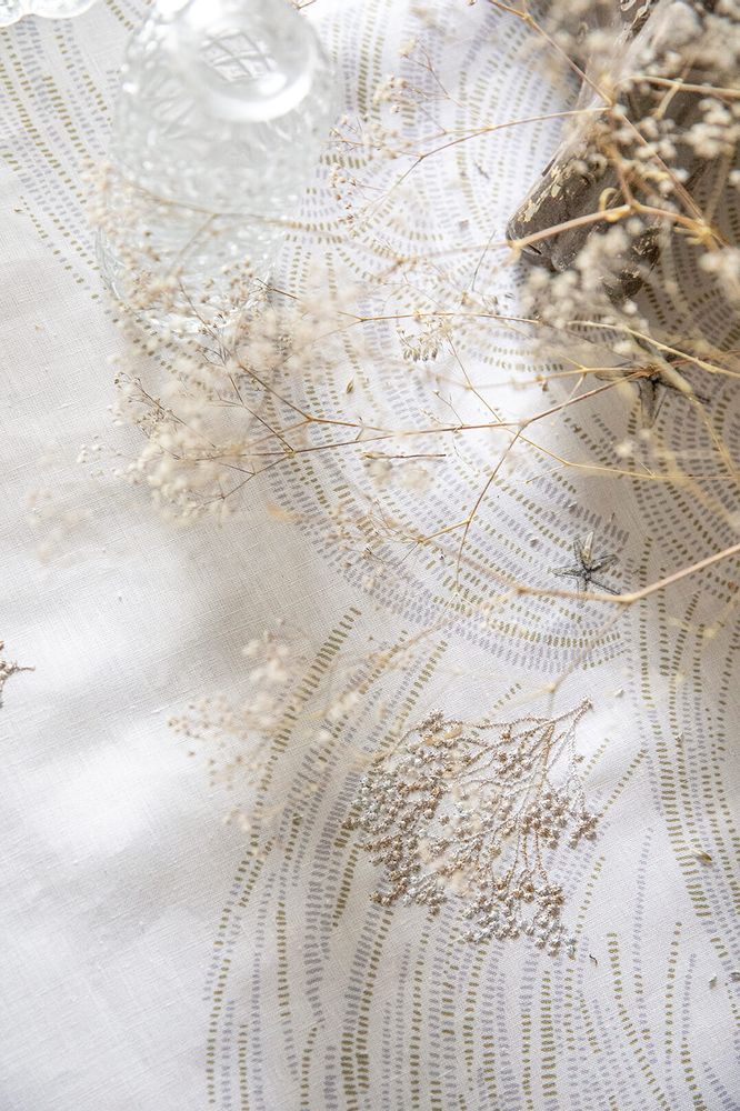 Table linen - Oceanide - Linen tablecloth - ALEXANDRE TURPAULT