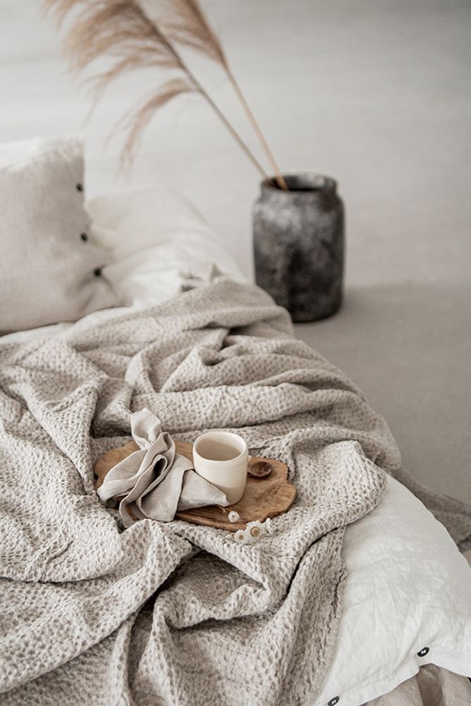 Linge de lit - Drap housse en lin 160 x 200 CARLA - XERALIVING