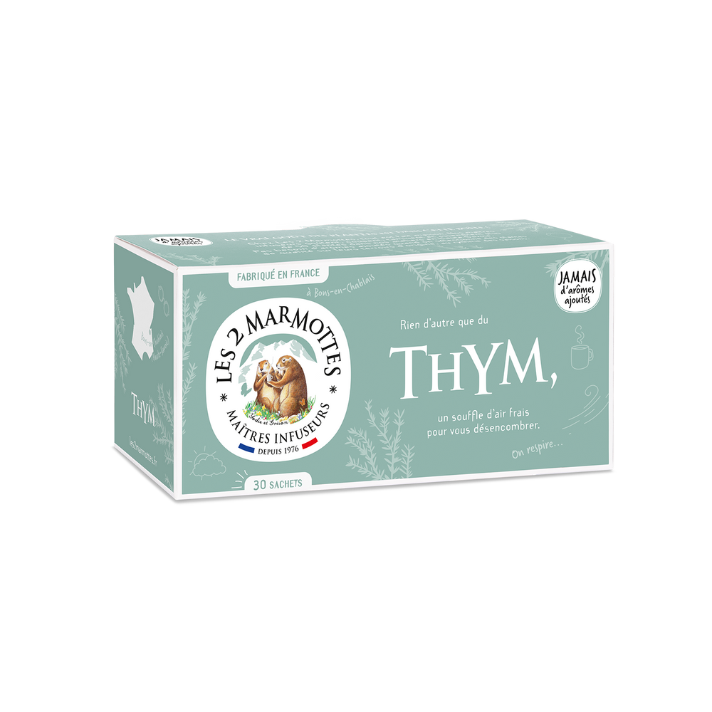 Café et thé - Thym - LES 2 MARMOTTES SAS