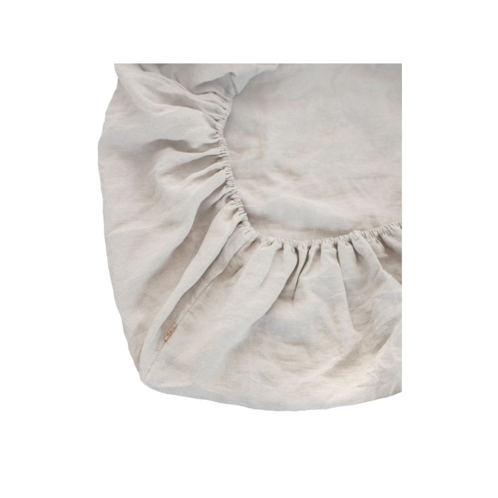 Linge de lit - Drap housse en lin 160 x 200 CARLA - XERALIVING
