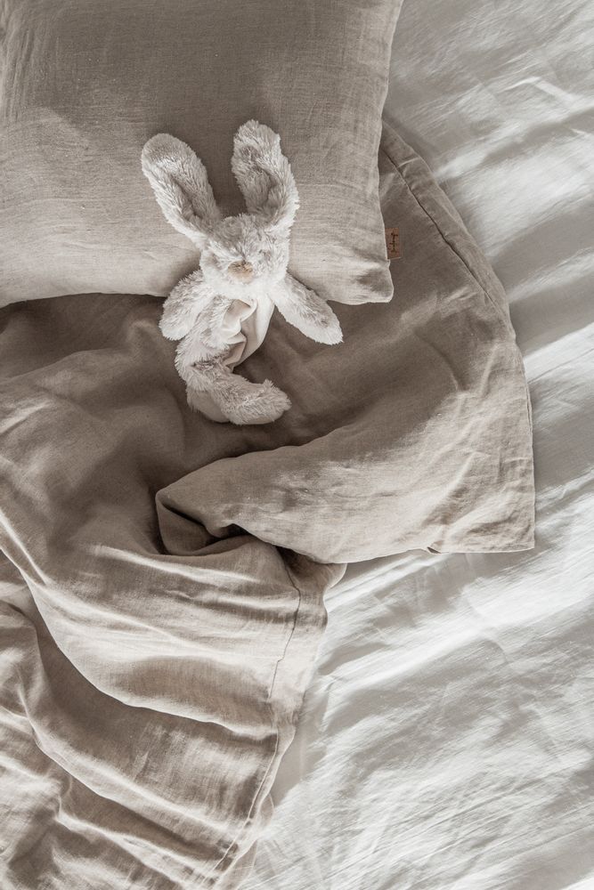 Linge de lit - Parure de lit en lin CARLA pour bébé - XERALIVING