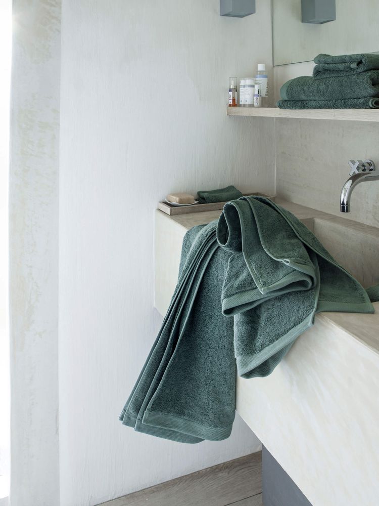 Bath towels - Essentiel Maquis - Towel and wash glove - ALEXANDRE TURPAULT