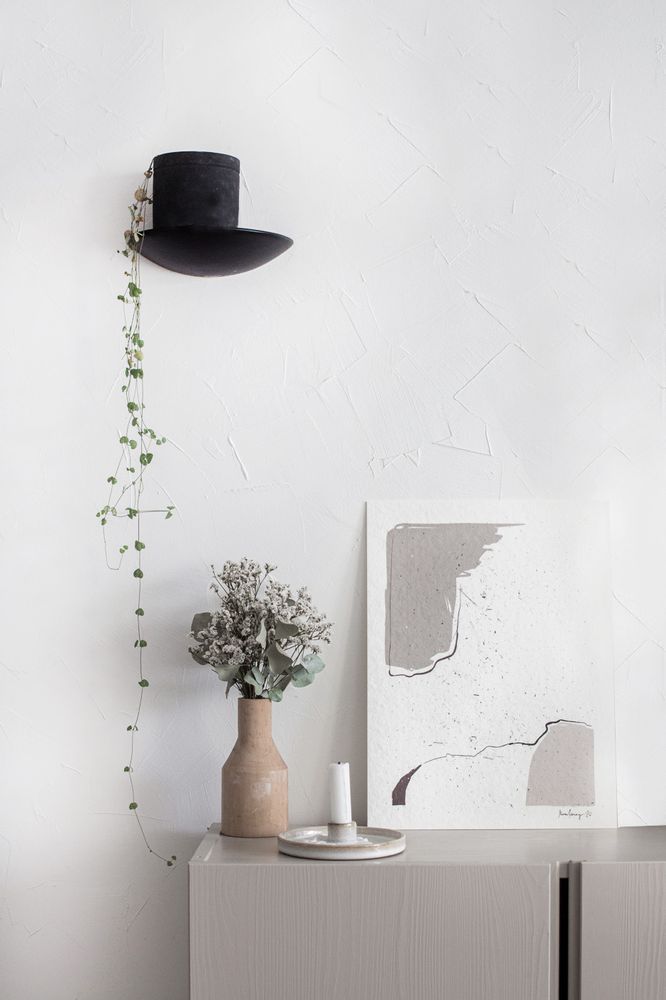 Poster - LO cellulose art piece, 30 x 40 cm - XERALIVING