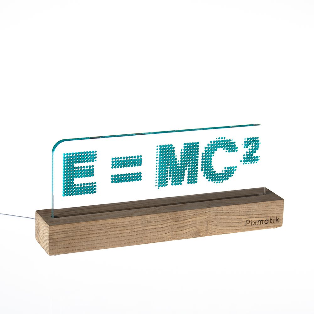 Objets design - LAMPE D'AMBIANCE DESIGN "E = MC2" - PIXMATIK