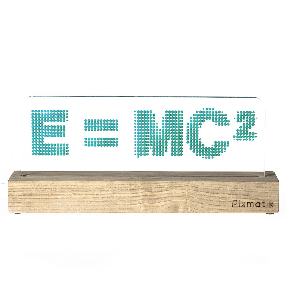 Objets design - LAMPE D'AMBIANCE DESIGN "E = MC2" - PIXMATIK