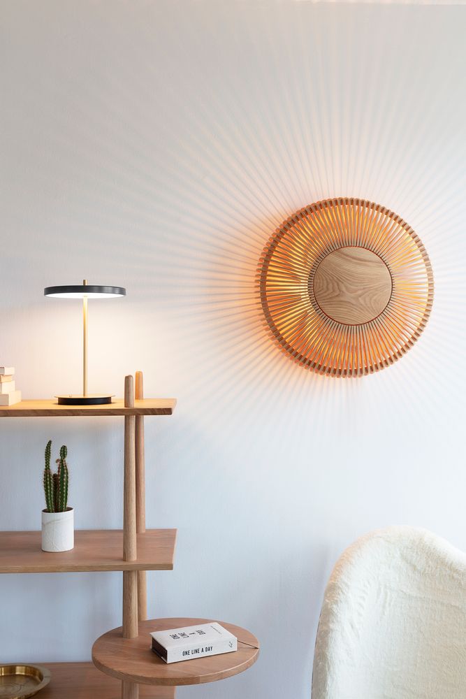 Wall lamps - Clava Up Wood | lamp - UMAGE