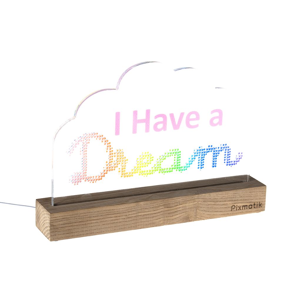 Design objects - DESIGN LAMP “I HAVE A DREAM” - PIXMATIK