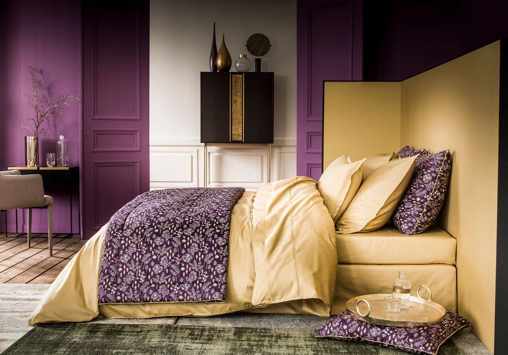 Linge de lit - Teophile Or - Parure de lit - ALEXANDRE TURPAULT