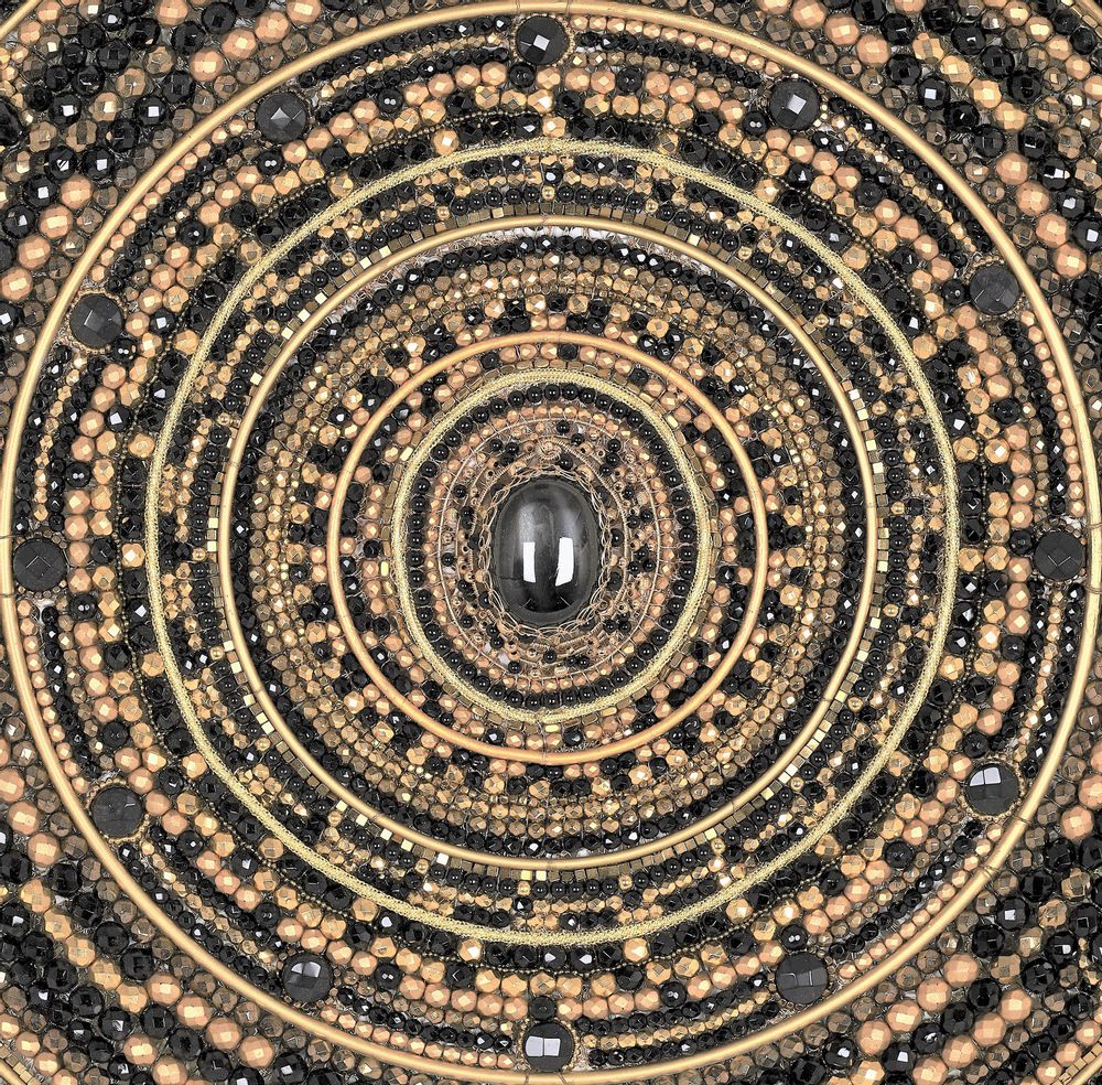 Orfèvrerie - Tableau en métal et minéraux SEWDA - FLAVYART