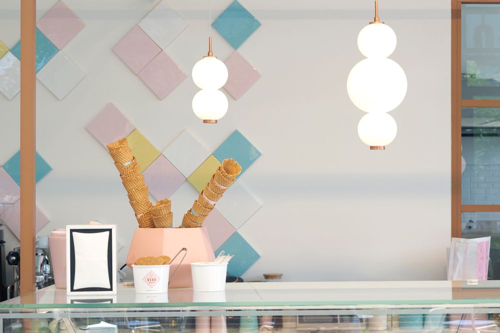 Ceiling lights - Bonbon Single Module Medium White Glass - ATOLYE STORE