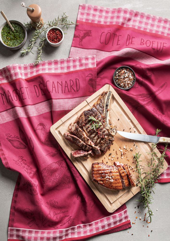 Tea towel - Côte de Bœuf / Tea towel - COUCKE