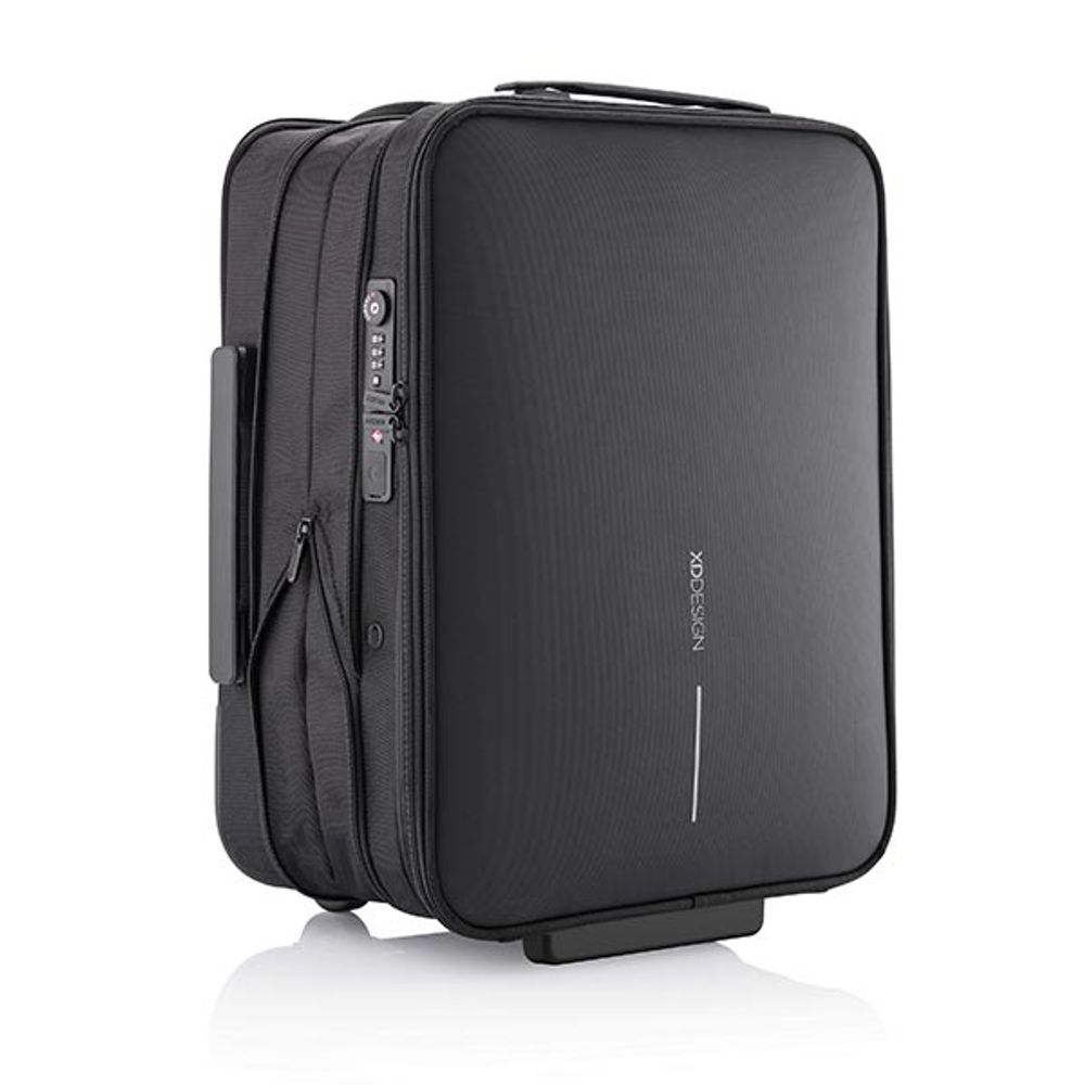 Travel accessories - Flex Foldable Trolley - Business suitcase and carry-on trolley - XD DESIGN