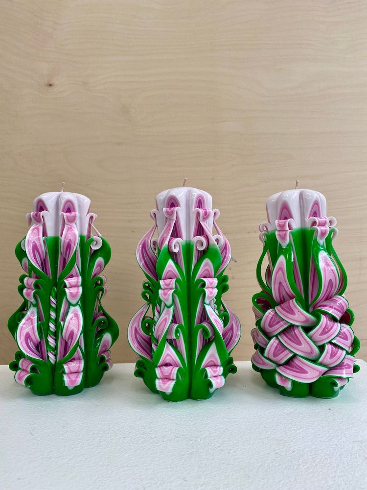 Autres objets connectés  - Bougies sculptées à la main de Lettland et du Mexique - INTERNATIONAL WARDROBE