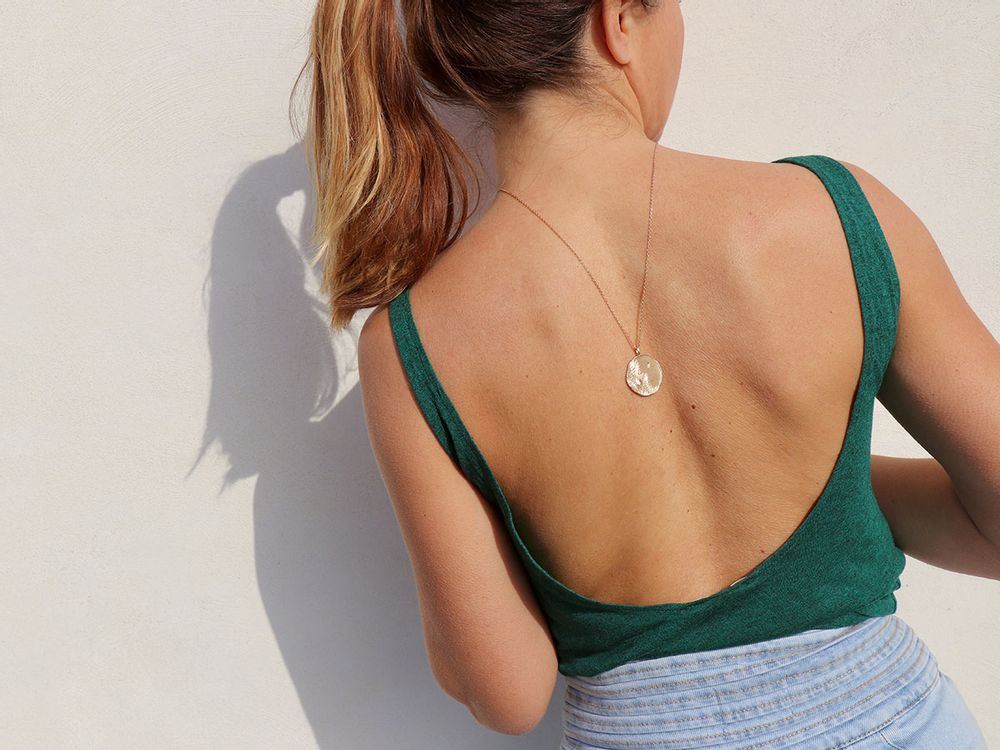 Bijoux - Collier médaille La Solaire - YLUME